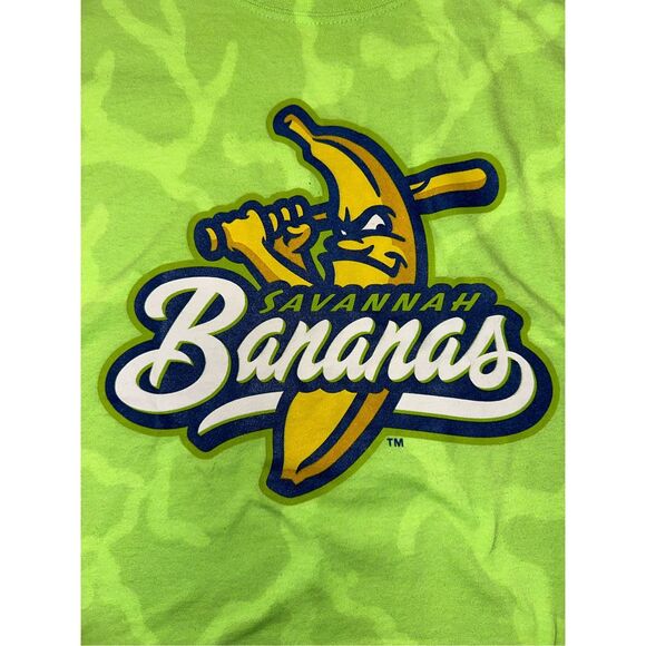 Youth Savannah Bananas Lightning Bleached Tee - Picture 3 of 4